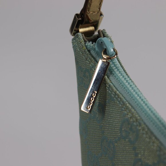 Sold💜Gucci Monogram Pochette Blue Handbag - Picture 4 of 16